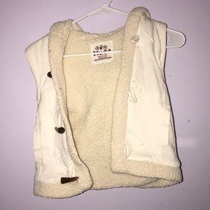 Girls fleece vest